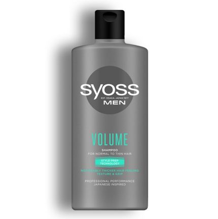 شامپو مردانه حجم دهنده سایوس 500 میل Syoss Volume