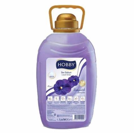 مایع دستشویی رایحه گل بنفشه هوبی 3 لیتری HOBBY